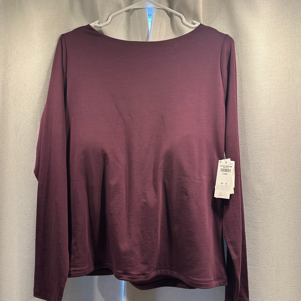 NWT Abercrombie Bra-Free Cowl-Back Top